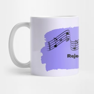 Reject Hustle Culture - Make Music (Lilac) Mug